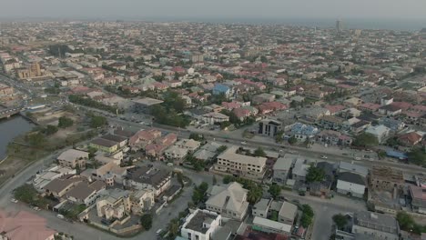 Aerial-Lagos,-Nigeria,-Africa