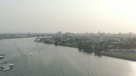 Aerial-Lekki-Bridge-Lagos,-Nigeria,-Africa