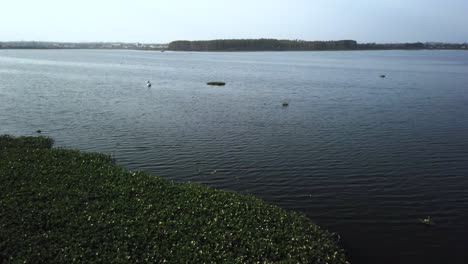 A-Calm-Lake-With-Smooth-Waves-in-India