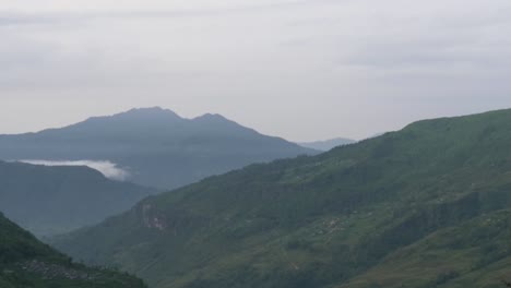 Pan-A-Través-De-La-Cordillera-Del-Himalaya-Annapurna-Cerca-De-Pokhara,-Nepal