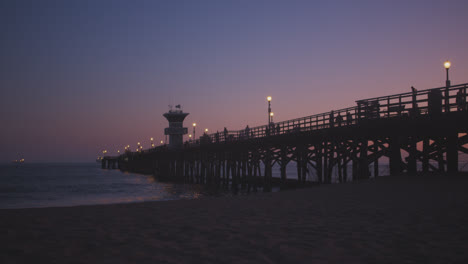The-Seal-Beach-pier-under-purple-skies
