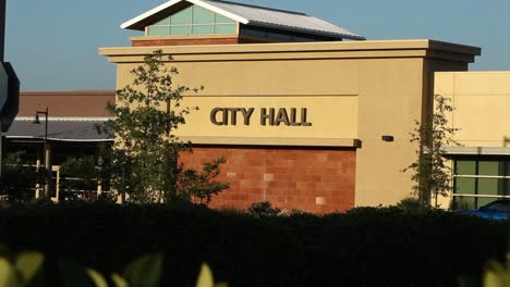 City-Hall-Anytown-USA-Wide-Establishing-Shot-Afternoon-Tracking-Right