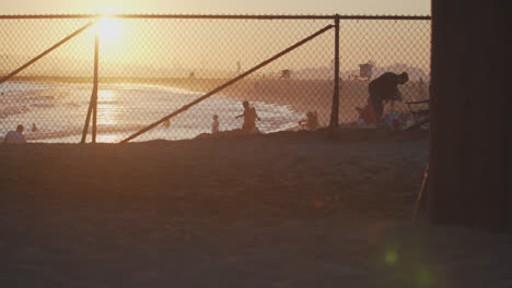 Sunset-through-the-Seal-Beach-pier