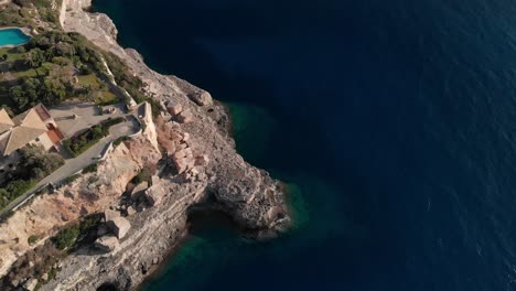 Spain-Mallorca-Cala-Figuera-view-from-above-with-a-drone-at-4k-24-fps-using-ND-filters-and-at-different-times-in-the-day-using-DJI-Mavic-Air