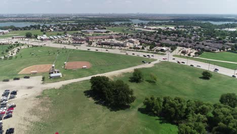 Aerial-view-of-Little-Elm-in-Texas