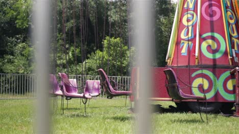 Shut-down-carnival-ride-during-the-daytime