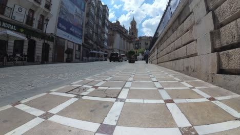 Jaen-Spanien-Stadtzentrum-Und-Straßen-Einige-Ansichten-Auf-Diese-Alte-Stadt-In-Andalusien-Spanien-Bei-4k-24fps