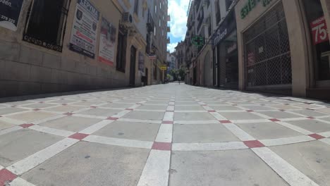 Centro-De-La-Ciudad-De-Jaén-España-Y-Calles-Algunas-Vistas-De-Esta-Ciudad-Vieja-En-Andalucía-España-A-4k-24fps