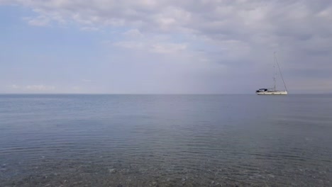 Quiet-morning-on-Possidi-Cape,-Greece