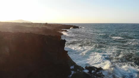 Sonnenuntergang-Der-Schönen-Küste-Auf-Kreta