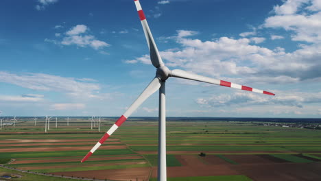 Aerial-shot-of-wind-turbines