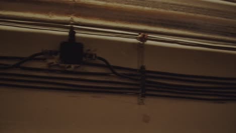 Old-Cables-And-Pipes-In-War-Shelter-4K