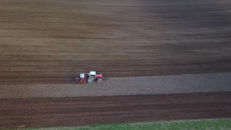 Tractor-Plowing-Aerial-Shot
