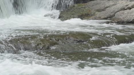 Bottom-of-waterfall,-Wissahickon-Creek,-Philadelphia,-PA