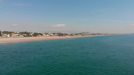 The-beach-of-Playas-de-Vera-in-Almeria,-Southern-Spain