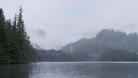 A-foggy-mountain-lake-in-the-morning