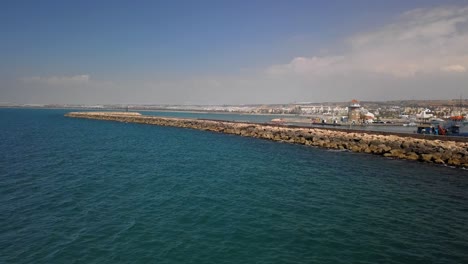 The-harbour-of-Almerimar-in-Almeria-during-a-sunny-summer-day
