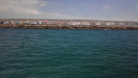 The-harbour-of-Almerimar-in-Almeria-during-a-sunny-summer-day