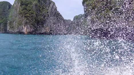 Phi-Phi-islands-taxi-boat-sail-to-Viking-cave