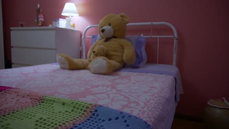 Teddybären-Im-Mädchenzimmer
