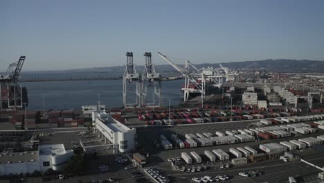 A-large-industrial-shipping-operation-with-cranes-and-steel-shipping-containers