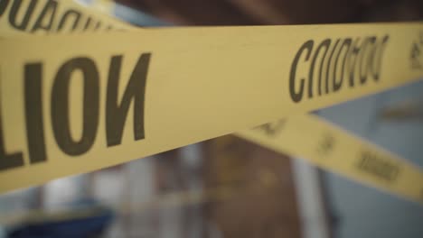 Close-up-of-Caution-Tape