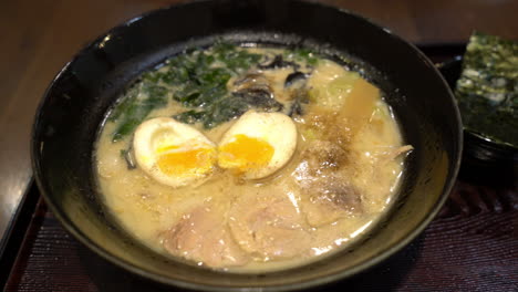 ramen-with-egg-and-seaweed---Japanese-food-style