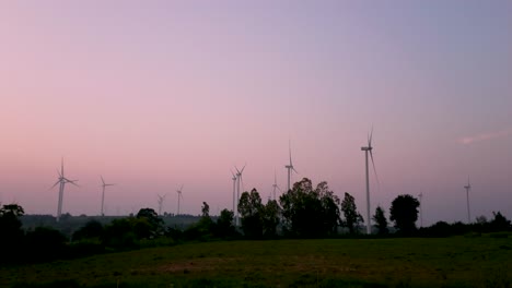Windkraftanlagen-Sind-Saubere-Alternative-Energieoptionen-Für-Thailand-Und-Das-Südostasiatische-Festland