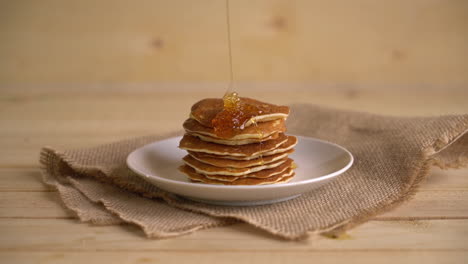 pancake-stack-on-white-plate