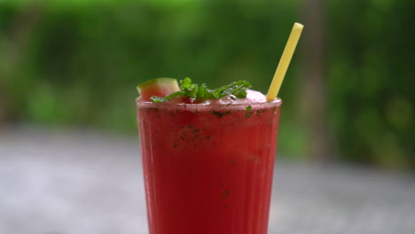 iced-watermelon-with-mint-in-cafe-restaurant