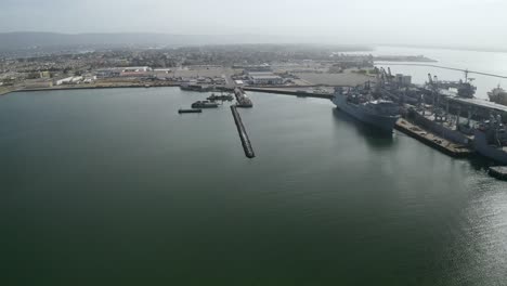 Navy-ships-and-equipment-in-the-bay