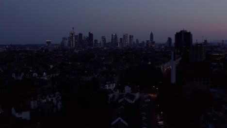 Frankfurt-Deutschland-Bei-Nacht-Antenne-2019