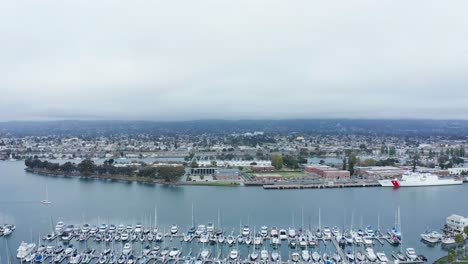 A-cloudy-day-at-the-marina-over-the-ships-parked-in-the-port-and-on-the-estuary