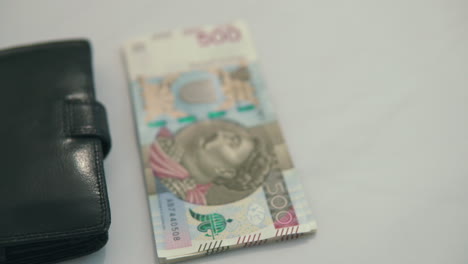 Pan:-black-wallet-and-money-file-of-500-polish-zloty