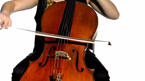 A-close-up-of-a-musician-playing-the-cello