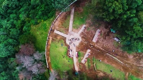 Hügel-Des-Kreuzes-Guatemala-Stadt,-Drohnenvideo