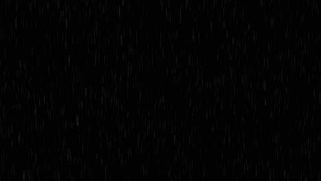 Heavy-rainfall-isolated-black-background-design-element-wind-blowing-from-right-rain-falling-left