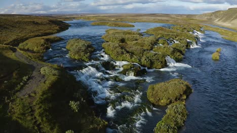 Natural,-cool-fresh-water-is-abundant-in-Iceland,-you-can-drink-it-straight-from-the-river