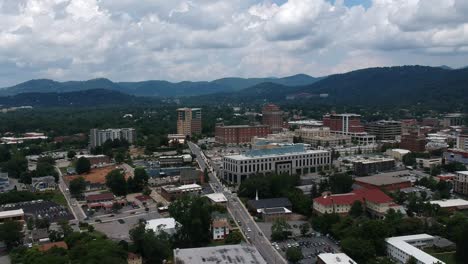 Drone-shot-of-downtown-Asheville