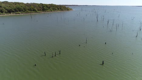 Aerial-video-of-Lake-Lavon-on-the-North-West-side