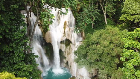 Incredible-Exotic-Waterfall-Rainforest-Aerial-Scene