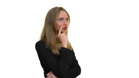 Pensive-young-business-woman-is-thinking-about-new-project