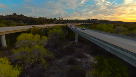 Drone-Vista-San-Luis-Rey-Puente-Autopista