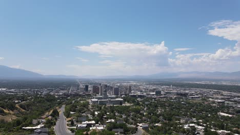 Salt-Lake-City-Utah---Aerial-Flyover
