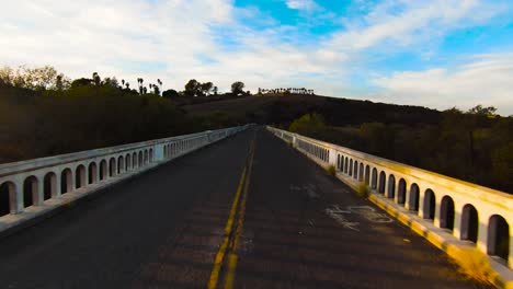 Flying-down-San-Luis-Rey-Bridge