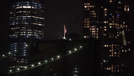 Vista-Nocturna-Del-Puente-De-Brooklyn---Nueva-York