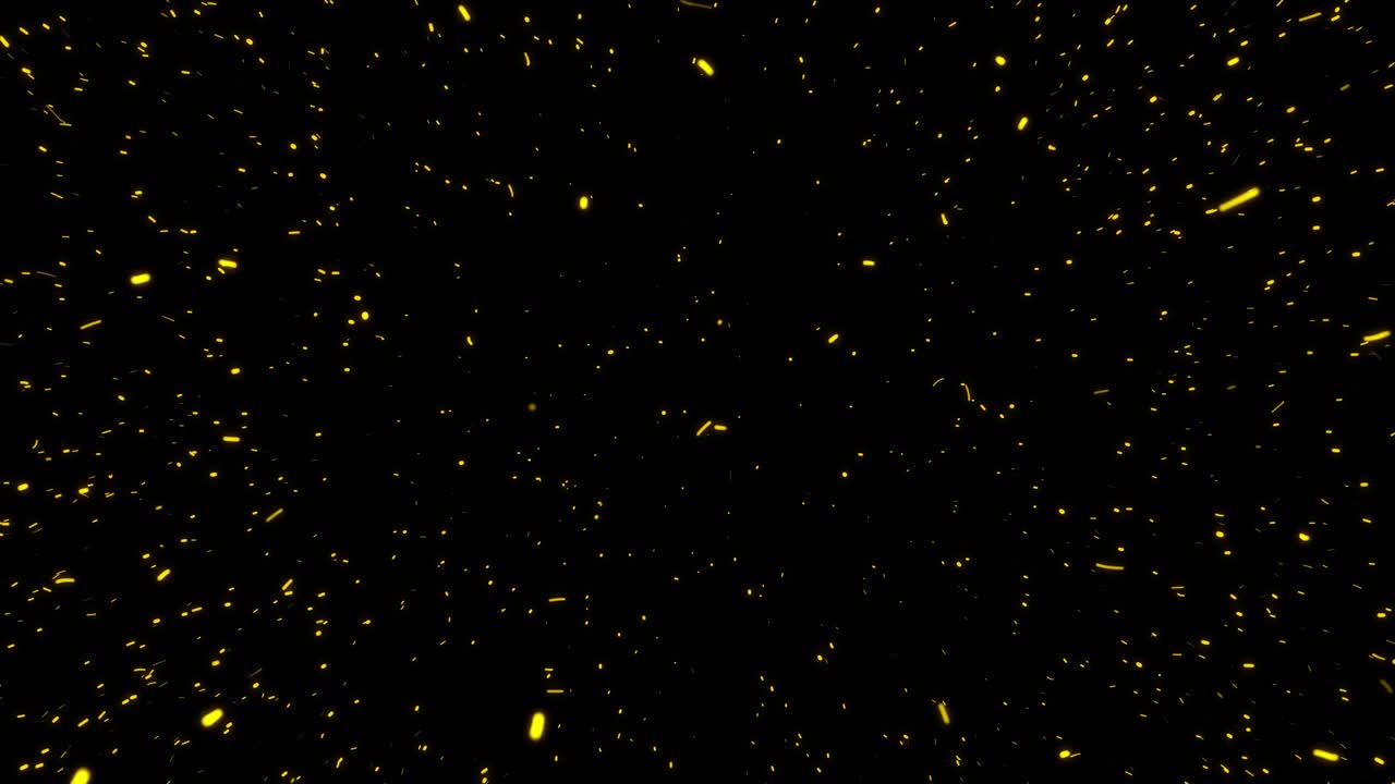 Gold Dust Particles  Free Animation Loop Background 