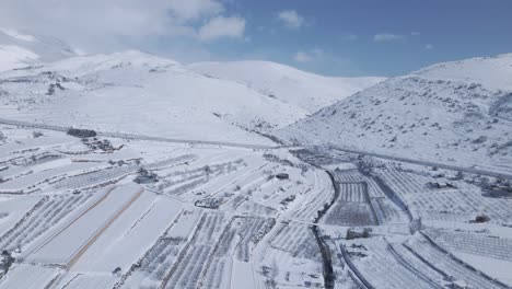 Establishing-shot-of-a-snow-covered-Mount-Hermon-in-Israel