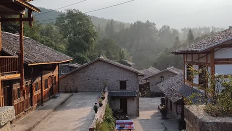 Ein-Chinesisches-Traditionelles-Altes-Dorf