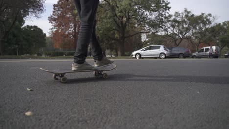 Skateboard-Hautnah